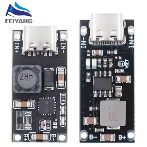 TP5100 Type-C USB Input High Current 1-3A Polymer Ternary Lithium Battery Quick Fast Charging Board 
