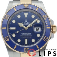 勞力士潛航者日曆型腕錶，藍色，潛航者日曆型 126613LB，含保固卡，K18YG/SS 機芯，男士腕錶，藍色，拋光，成色極佳 [二手]