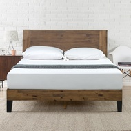 Zinus Tonja Wood Platform Bed Frame - Single Super Single Queen King Size