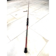 new 2024 EUPRO RED HUNTER gen2 6kaki pe0.8-2/pe1-3/pe2-4 spinning rod solid carbon rod one piece