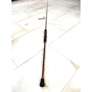 new 2023 EUPRO RED HUNTER gen2 6kaki pe0.8-2/pe1-3/pe2-4 spinning rod solid carbon rod one piece