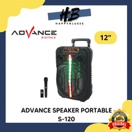 ADVANCE SPEAKER BLUETOOTH PORTABLE S-120 / SPEAKER ADVANCE S120