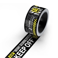 Roll Laser Street Wear Long Tape Sticker fr2 Dangerous caution Computer Ski Board Glossy Luggage Sti