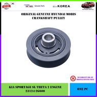 (SL-3) Kia Sportage SL Theta II Engine 2011-13 Genuine Hyundai Mobis Crank Pulley Damper (23124-2G60