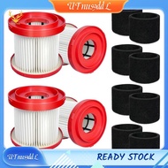 [UTnus9ddL] For  Cordless  Vacuum HEPA Filter 49-90-1900-1 SET for 0780-20 0880-20