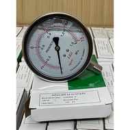 LIGI Oil Pressure Gauge 15Kg/1.5Mpa - Face 100mm - Stainless Steel Thread 3/8PT 17mm (With Anti-Vibr