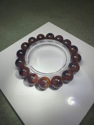 天然水晶 天眼四色極光23手串 12mm+
