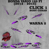 Vario 125 old Vario 125 old click 1 striping sticker - Vario 125 old 2012 - 2015 click 1 decal stick