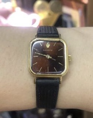 女裝Sandoz(山度士)包金手上鏈手錶