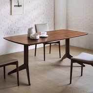 【D3原木家居】Orra 北美胡桃木餐桌 實木桌-140/160/180cm