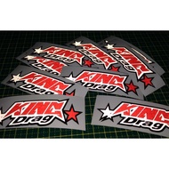 STICKER MOTOR. STICKER KING DRAG. STIKER KING DRAG