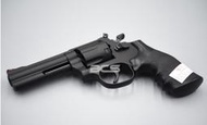 &lt;FOOL&gt;缺 UHC 台灣 製造 4吋 M586 黑色 左輪 空氣 手槍 玩具槍 6mm BB槍