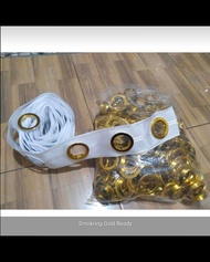 Smokring gorden satu roll / Smokring gold / Smokring silver / Smokring gorden 1 pak /ring gorden / s