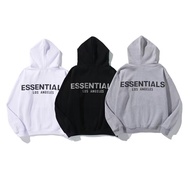 Cross-border Trendy Brand FOG Double-line ESSENTIALS Reflective Letter Hooded Sweatshirt For Men And