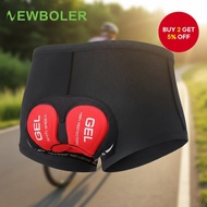 Newboler Men's Breathable Cycling Shorts with 5D Gel Pad Shockproof Underwear for MTB and Road Bike
