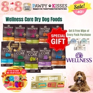 [FREE WIPE] Wellness CORE Grain-Free Formula Dry Dog Food | Pawpy Kisses