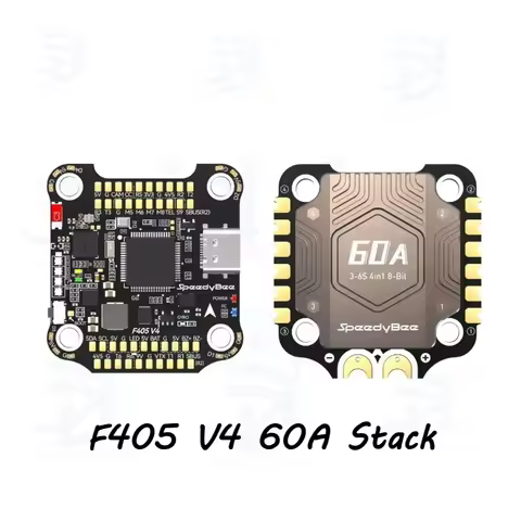 1pcs for F405 V4 60A Stack 3-6S FC&ESC ICM42688P F405 FC Flight Controller BLHELIS 55A 4in1 ESC for 