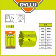 DYLLU HSS Bi-Metal Hole Saw 16-76mm