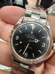 勞力士古董錶。第一代探險家。34mm，正常行走