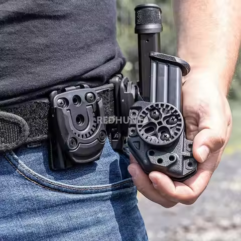 Tactical Tek-Mount Mini Quick Connect Mounting System for Magazine Pouches Gun Holster Tourniquet Po