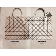 BaoBao Issey Miyake classic six-compartment beige/white handbag shopping bag in stock