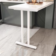 Leg Support Frame Table Leg Double Work Metal Bar Leg Dining Table Desk Font Support Frame Leg Table