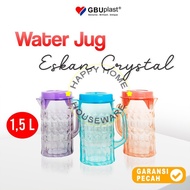 GBUplast CRYSTAL Water Jug 1.5L | Acrylic Ice | 1.5L Drink Container