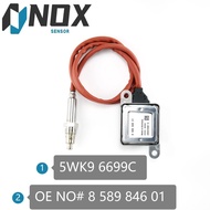 NOx Sensor 5WK9 6699C 12V for BMW Series X3 E90 280D 520D F01 F02 F07 F10 F25 F30 X5 35D 3.0T 5WK966