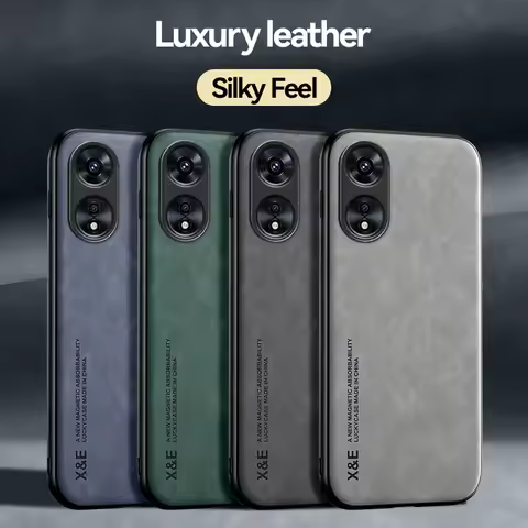 Luxury Magnetic Leather Case For Oppo A17 A98 5G A78 5G Oppo A78 4G A58 4G Oppo A57 4G A57s A94 5G C