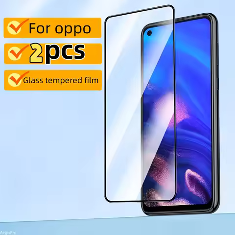 2pcs 9D Tempered Glass for OPPO Reno 13 12 Pro 13 12 11F Find X8 Ultra X7 Ultra A3 A5ProA80 A79 A38 