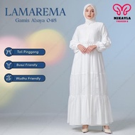 Gamis Motif Baju Gamis Putih Wanita Simple Elegan Dan Mewah | Gamis