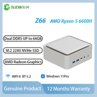 SZBOX Z13 Intel Core i7-13620H /SZBOX Z66 Ryzen 5 6600H Mini PC Gaming Computer