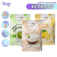 KEYMASK ORGANIC MASKER WAJAH ORGANIK BUBUK WASH OFF MASK KEYHIJUP GREEN TEA JAPANESE RICE LEMON BY K