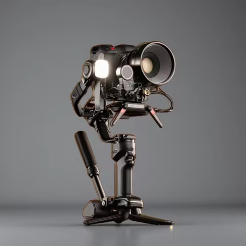 ZHIYUN CRANE 4 Handheld Camera Gimbal 3-axis Stabilizer Touchscreen Portrait Vertical Shooting for S