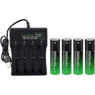 4 Bay 18650  ,Universal 18650 Rechargeable   for 14500 10440 16340 3.7V 18650 Rechargeable Batteries