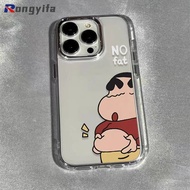 Funny Cute Crayon Shin-chan Phone Case For OPPO Reno 12 Pro 12F A98 A79 A59 A16K A16E A2M A3X A3 A2X
