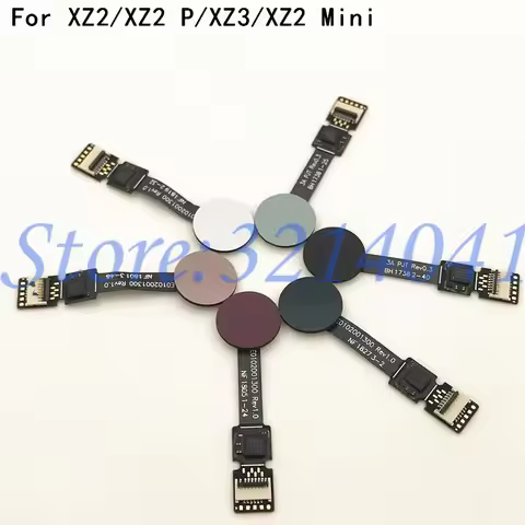 Fingerprint Touch Flex Cable For Sony Xperia XZ2 XZ2 Mini XZ2P XZ3 Power Button Fingerprint Sensor F