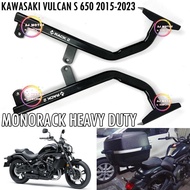 [ MONORACK HEAVY DUTY ] KAWASAKI VULCAN S 650 VULCANS S650 2015-2023 RACK J TOP BOX CARRIER BELAKANG