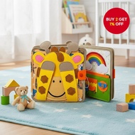 Airplane Themed Kids Busy Board Sensory Toy for Motor Skills Birthday Activities