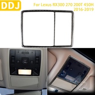 For Lexus RX300 270 200T 450H 2016-2019 Accessories Car Carbon Fiber Interior Front Reading Lamp Fra
