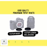 1 Set of Lumix G7 G8 G9 G85 G95 Body & Lens Caps - Panasonic Rear Cap