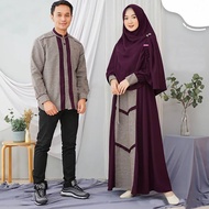 KEMEJA "CLL.10Jn22n" - Asoka Couple Couple Clothes Gamis Syari Set Koko Shirt Muslim Fashion Eid Sui