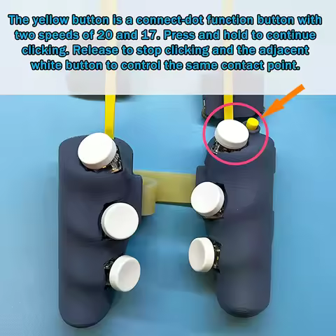 DIY 3D Tablet Game Controller Tablet Game Handle 6 Buttons Pulse Continuous For Tablet Gamepad