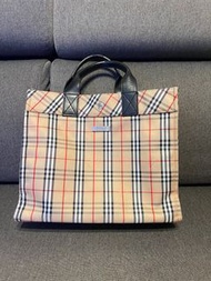 🈹 Burberry Burberrys Blue Label tote bag 中古袋 手挽公事包