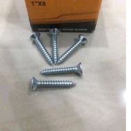 Flower wood screw 1u8 wood screw 1x8 worm bolt screw wood screw