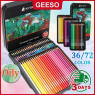 GEESO 72/36 Colors Pengsing Color Pencils Set Drawing Pencil Vivid Sketching Colored Pencils 油性彩色铅笔