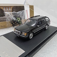 Mortal 1/64 Mercedes-Benz E-Class E300 Station Bike S124 with Bicycle Luggage Rack Alloy Car Model