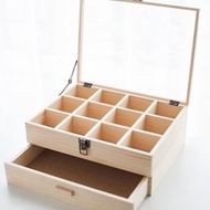 客製化訂製松木盒可加玻璃隔層雷射雕刻鑰匙鎖頭