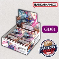 GUNDAM GD01 Card Game Booster Pack Newtype Rising (Box) 24 Packs BANDAI (Factory Sealed BOX)