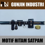 Sabuk Kopel Satpam Security Lengkap Atribut Satpam Bangkol Fullset